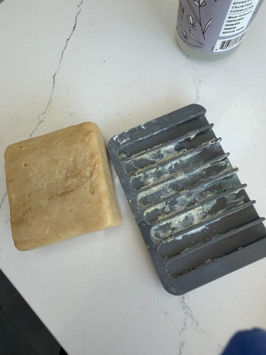 Soap Tray Detail - Before