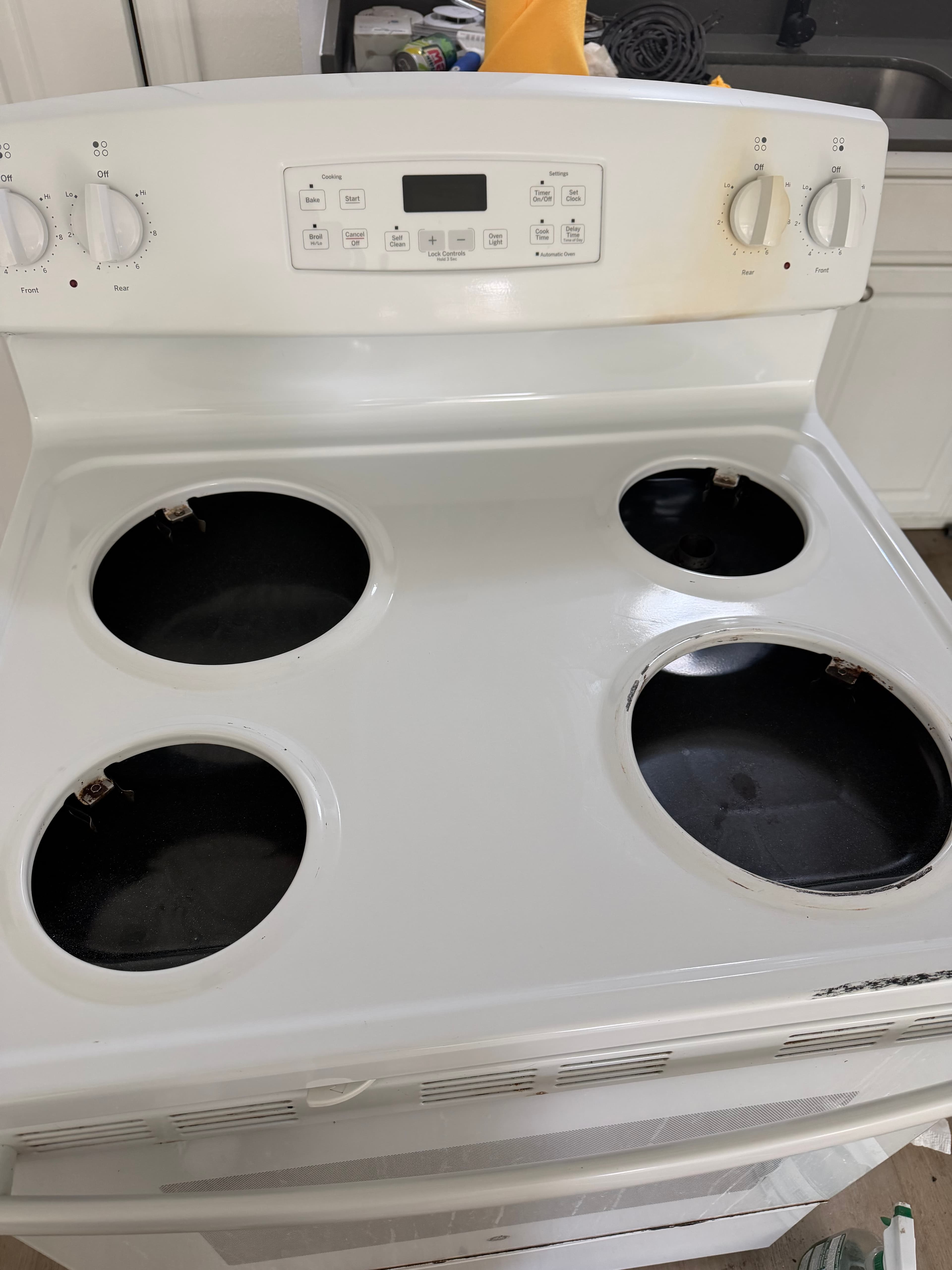 Stove Top Restoration - After